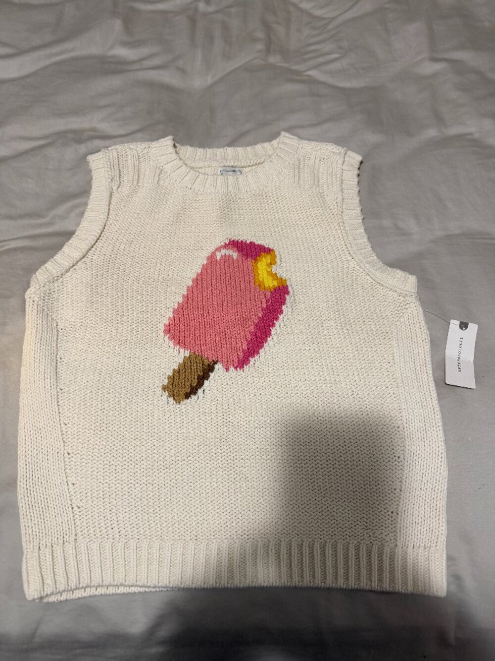 Maeve Linen Blend Icon Sweater Tank Top - Picture 1 of 4